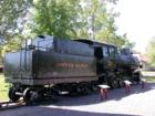 "Copper Range" locomotive on display in North Freedom, Wisconsin