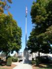 Memorial Flag Pole at Rotary