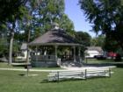 The Paul Melchert gazebo in City Square Park, Waconia