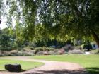 Beautiful gardens at Norenberg Park in Woodland, Minnesota