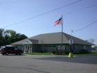 Clear Lake municipal building in front of Goenner Park, Clear Lake, Minnesota