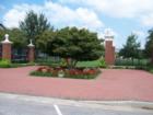 Downtown Foley - Entrance to Park and Walking Path