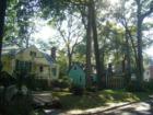 Quaint, Colorful  Homes along a street in Clifton Park Village Neighborhood - Silver Spring, Maryland 20901