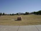 Wide open park with Soccer Goals and Playground