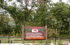Monument to the Black River Falls forest fire in Jackson County, Wisconsin