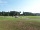 Time for practice anyone?  Practice green at Devils Ridge in Holly Springs.