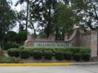 Shannon Forest subdivision entrance.  This custom home subdivision has about 150 homes and many amenities including clubhouse, pool, tennis court & park