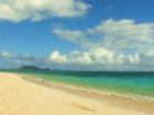 Lanikai Beach Toward Kailua Bay, Kailua, Oahu, Hawaii