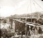 Rappahannock River, Virginia Bridge, 1862 by O'Sullivan, Timothy H., 1840-1882.