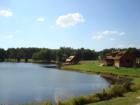Lake view from the clubhouse at Hidden Lake. 