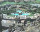 Phoenician Resort, Scottsdale, Arizona  - View of the Phoenician Resort and Pool from above on Camelback Mountain Cholla Trail