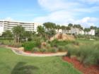 Harbour Village entrance in Ponce Inlet. The landscaping is beautiful; just like the entire development. Freshly mulched and landscaped.