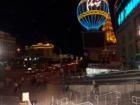 View down strip from Planet Hollywood