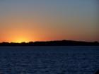Sunset over Lake Minnetonka as summer winds down.
