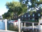 The docks at Excelsior sit right off the main street and are a great place to catch a charter boat to tour the lake.
