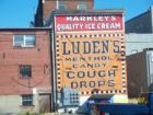 The Luden's Historic Advertising Mural is located at the rear of 236 High Street.  Visit my blog for more details on this series...