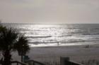shimmering silver waters and soft pure white sands at dusk .... on the Gulf of Mexico 