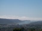 The marine layer moving in over the ocean in La Costa, Carlsbad