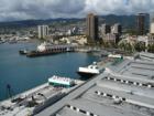Fuel barges in Honolulu Harbor