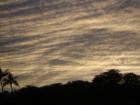 The evening sky over Pearl City