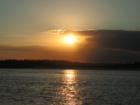 Sunset over Masonboro Island