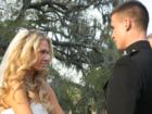 Citadel Man Marries Southern Belle at Magnolia Plantation