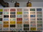 License Plates at Hemmings Motor News Filling Station