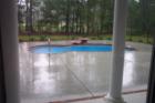 Custom pool at one of the homes