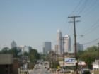 A view from Plaza Blvd to Charlotte.
