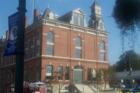 Historic Town Hall, Milford New Hampshire - Milford Oval
      (c) 2007 Joan Whitebook