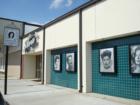 Photo of the historic Ava Gardner Museum in downtown Smithfield.