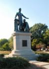 Lincoln Park statue of guess who?