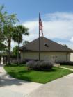 Here is a nice photo of the Home Owner's Association Office located next to the Pool and the Hand Ball/Racquet Ball Courts at The Lakes at the BLUFFS.