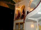 The president's box at Ford's Theater - Where Abraham Lincoln was shot