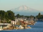 Mt Hood and the Columbia Marina