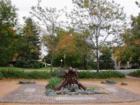 Bronze sculpture in charming Cottagewood Children's Park