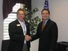 BCAR President Scott Bowman with Jimmy Patronis in Talahassee