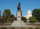 This statue, just west of the Capitol building, honors President Garfield