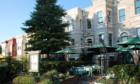 This row of turn of the (last) century row houses are now trendy eateries lining Massachusetts Avenue.