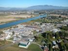 Mount Vernon Commercial Area along the Skagit River.