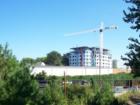 Bloomsbury Estates Condo tower rises above Boylan Ave.
      Photo taken from the Mountford Street bridge.