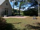 Back patio area of the 1860 House, Montgomery Township, NJ