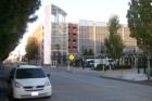 West side of Renton Civic Center parking garage