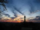 Ominous Sunset in Whispering Ridge at Troon Village