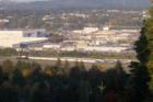 Areal view of Boeing and The Landing