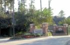 Behind these gates in Spring TX is the exclusive subdivision of Bainbridge Estates comprised of about 60 custom homes.