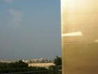 The Air Force Memorial overlooks the Pentagon. 