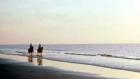 horse riding on Sea Island beach