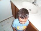 Dad do I have grey hair?