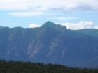 JFK Mountain - Can you see his profile? (Photo taken from the Royal Gorge.)